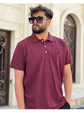 تیشرت جودون ترک یقه دار کد 906